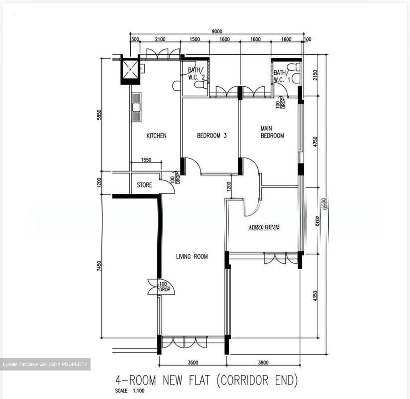 Blk 108 Woodlands Street 13 (Woodlands), HDB 4 Rooms #573711971